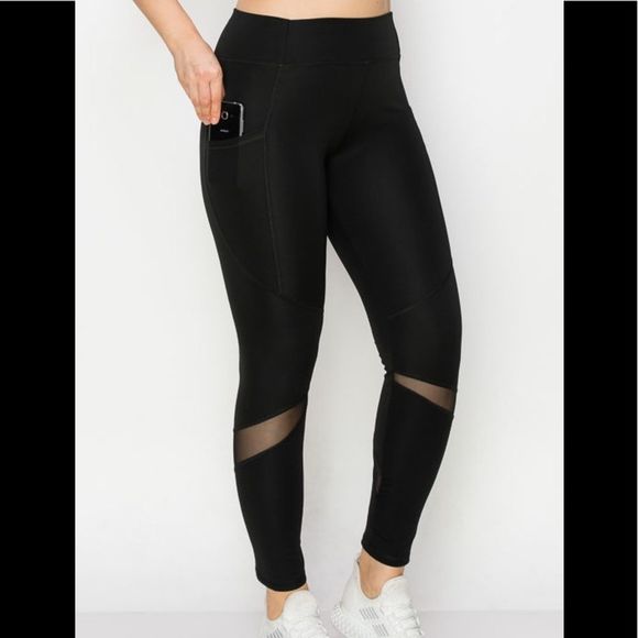 Calve Mesh Pocket Legging - Picture 5 of 8